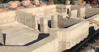 Фундамент с цокольным этажом под ключ заказать в Кыштыме - фундамент цокольный этаж под ключ цена от 7354 руб за м2